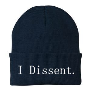 I Dissent Classic Women's Rights Pro Choice Pro Roe Feminist Knit Cap Winter Beanie