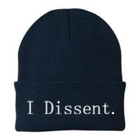 I Dissent Classic Women's Rights Pro Choice Pro Roe Feminist Knit Cap Winter Beanie