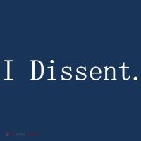 I Dissent Classic Women's Rights Pro Choice Pro Roe Feminist Flatbill Hat