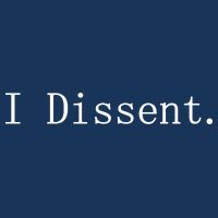 I Dissent Classic Women's Rights Pro Choice Pro Roe Feminist Womens Tank Top