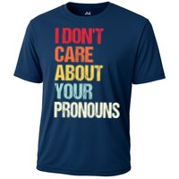 I Don't Care About Your Pronouns Anti Pronoun Cooling Performance Crew T-Shirt