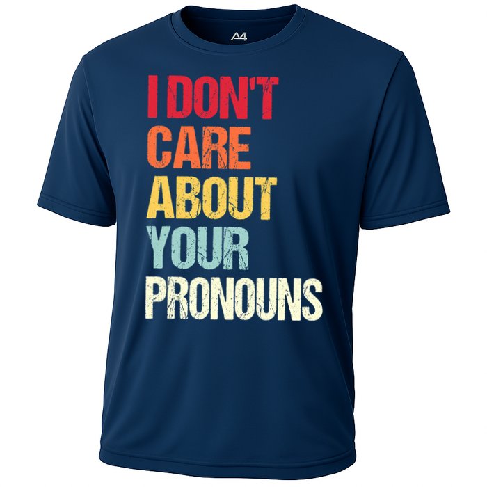I Don't Care About Your Pronouns Anti Pronoun Cooling Performance Crew T-Shirt