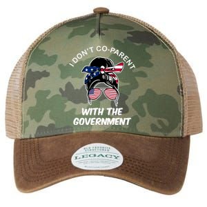 I Don't Co Parent With The Government Legacy Tie Dye Trucker Hat