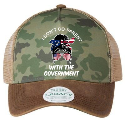 I Don't Co Parent With The Government Legacy Tie Dye Trucker Hat
