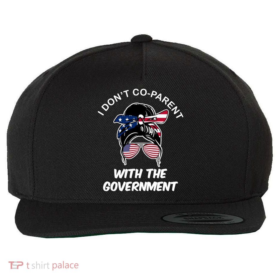I Don't Co Parent With The Government Wool Snapback Cap