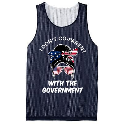 I Don't Co Parent With The Government Mesh Reversible Basketball Jersey Tank