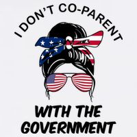 I Don't Co Parent With The Government Garment-Dyed Sweatshirt