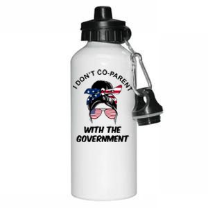 I Don't Co Parent With The Government Aluminum Water Bottle