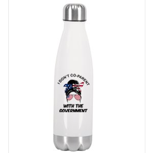 I Don't Co Parent With The Government Stainless Steel Insulated Water Bottle