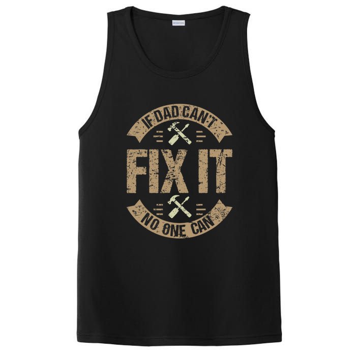 If Dad Cant Fix It No One Can Funny Mechanic & Engineer PosiCharge Competitor Tank