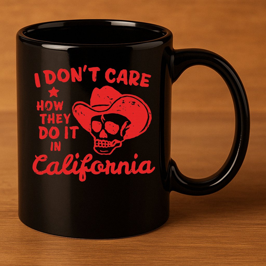 I DonT Care How They Do It In California 11oz C Handle Ceramic Mug