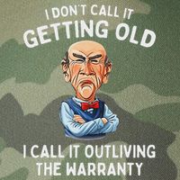 I DonT Call It Getting Old I Call It Outliving The Warranty Legacy Tie Dye Trucker Hat