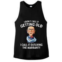 I DonT Call It Getting Old I Call It Outliving The Warranty Ladies PosiCharge Tri-Blend Wicking Tank