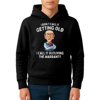 I DonT Call It Getting Old I Call It Outliving The Warranty Kids Hoodie