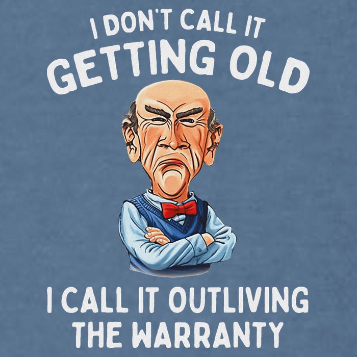 I DonT Call It Getting Old I Call It Outliving The Warranty Garment-Dyed Sweatshirt