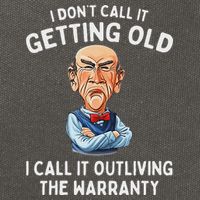 I DonT Call It Getting Old I Call It Outliving The Warranty Cotton Canvas Backpack