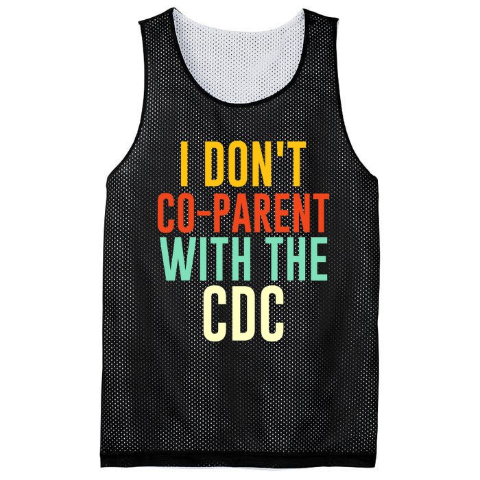 I Don't Co-parent With The CDC Mesh Reversible Basketball Jersey Tank