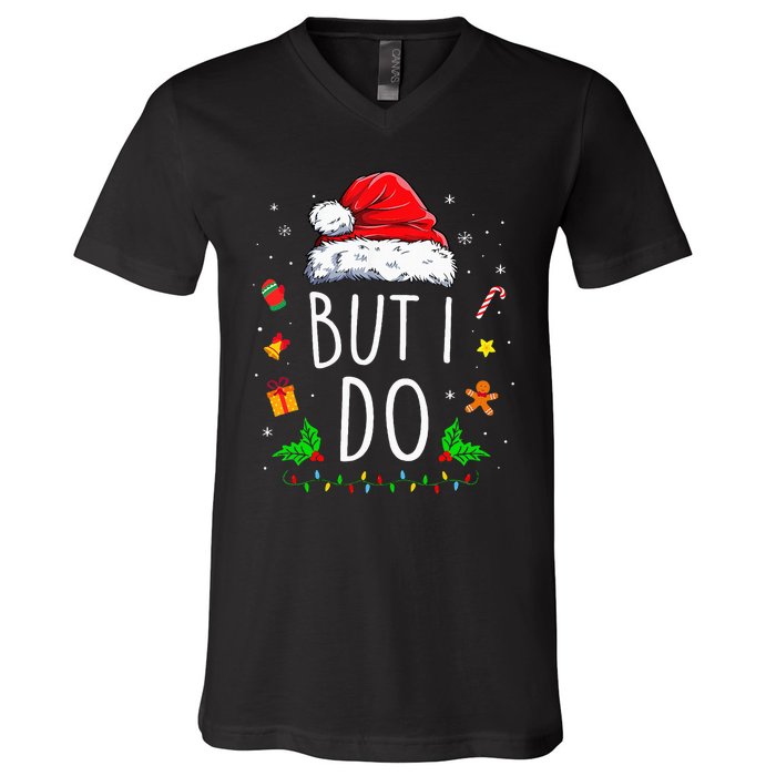 I DonT Do Matching Christmas Outfits But I Do Couples Xmas V-Neck T-Shirt