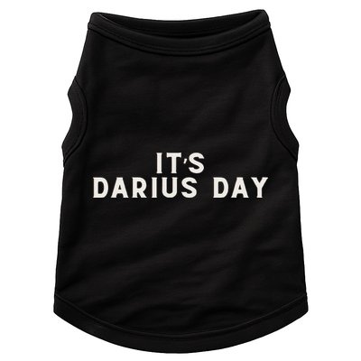 ItS Darius Day Funny Meme Doggie Tank