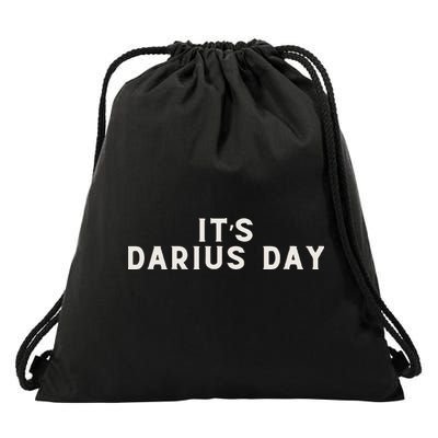 ItS Darius Day Funny Meme Drawstring Bag