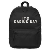 ItS Darius Day Funny Meme 16 in Basic Backpack
