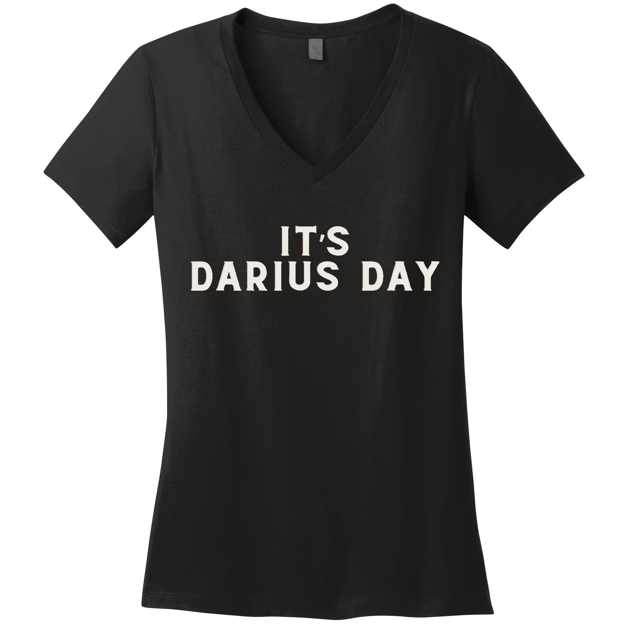ItS Darius Day Funny Meme Women's V-Neck T-Shirt