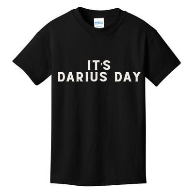 ItS Darius Day Funny Meme Kids T-Shirt