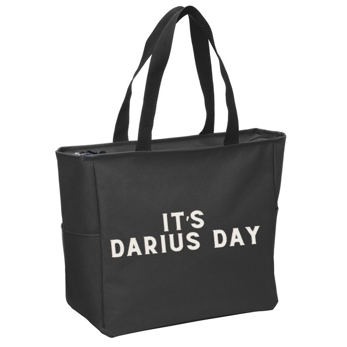 ItS Darius Day Funny Meme Zip Tote Bag