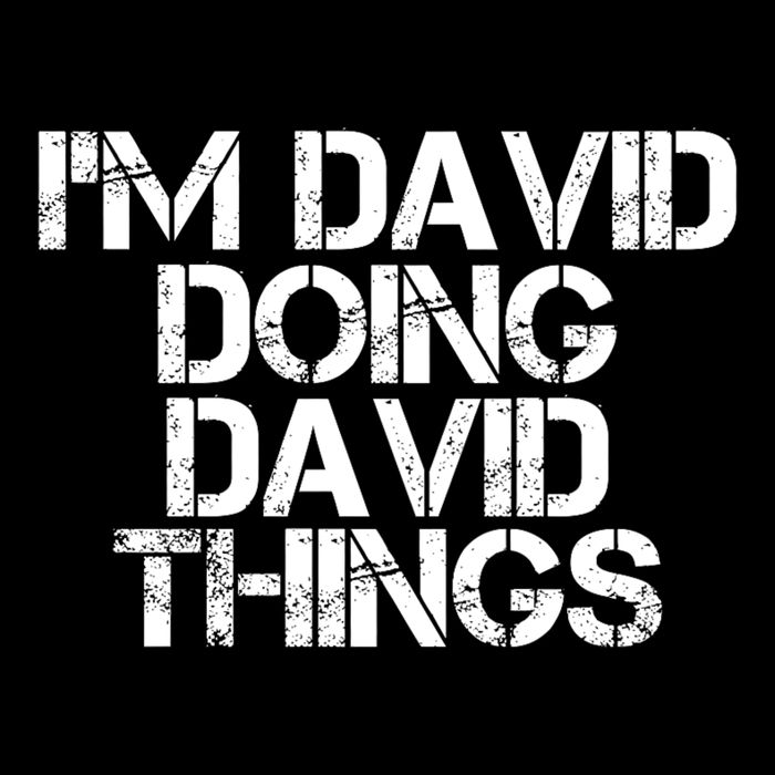 IM David Doing David Things Funny Christmas David Gift Idea T-Shirt
