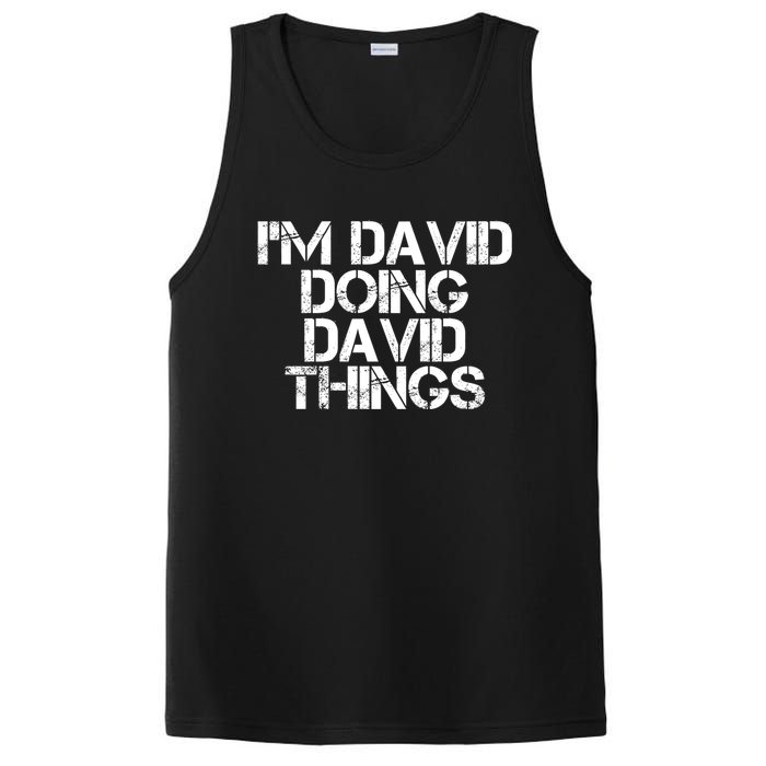 IM David Doing David Things Funny Christmas David Gift Idea PosiCharge Competitor Tank