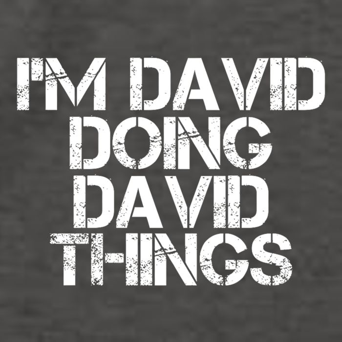 IM David Doing David Things Funny Christmas David Gift Idea Vector Backpack