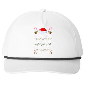 I Don't Do Matching Christmas Outfits Santa Xmas Family Snapback Five-Panel Rope Hat