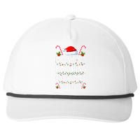 I Don't Do Matching Christmas Outfits Santa Xmas Family Snapback Five-Panel Rope Hat