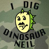 I Dig Dinosaur Neil Legacy Tie Dye Trucker Hat
