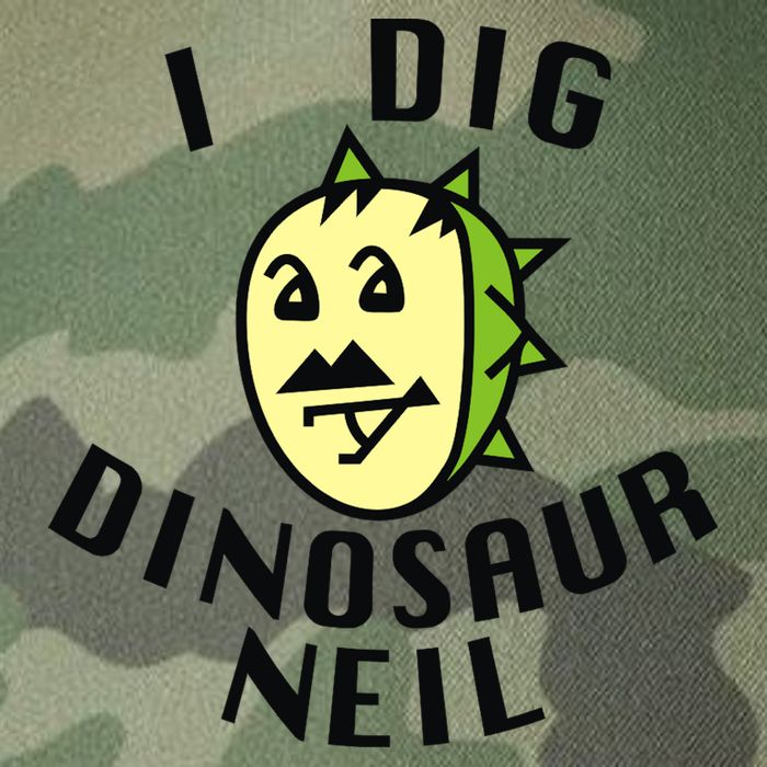 I Dig Dinosaur Neil Legacy Tie Dye Trucker Hat