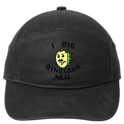 I Dig Dinosaur Neil 7-Panel Snapback Hat