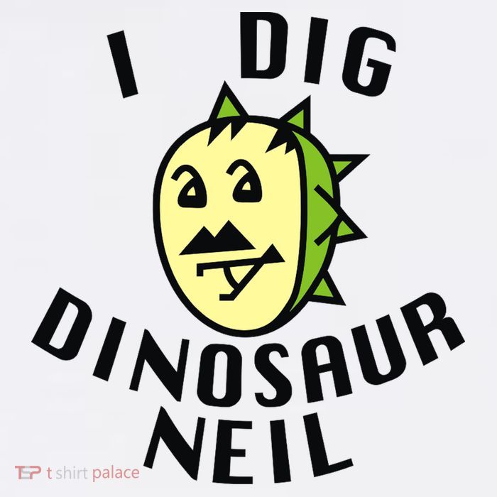 I Dig Dinosaur Neil Tall T-Shirt