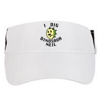 I Dig Dinosaur Neil Adult Drive Performance Visor