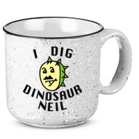 I Dig Dinosaur Neil 15oz Campfire Ceramic Mug