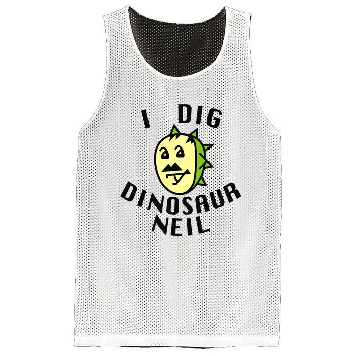 I Dig Dinosaur Neil Mesh Reversible Basketball Jersey Tank