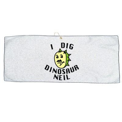 I Dig Dinosaur Neil Large Microfiber Waffle Golf Towel