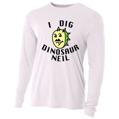 I Dig Dinosaur Neil Cooling Performance Long Sleeve Crew