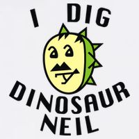 I Dig Dinosaur Neil Cooling Performance Long Sleeve Crew