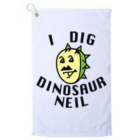 I Dig Dinosaur Neil Golf Towel