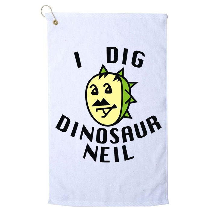 I Dig Dinosaur Neil Golf Towel
