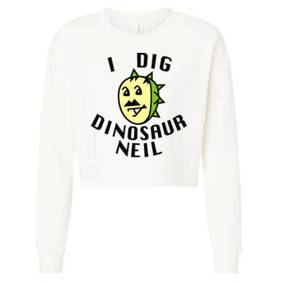 I Dig Dinosaur Neil Cropped Pullover Crew