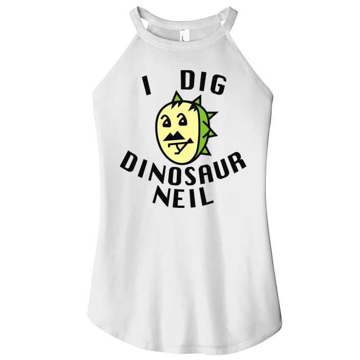 I Dig Dinosaur Neil Women's Perfect Tri Rocker Tank