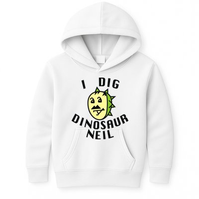 I Dig Dinosaur Neil Kids Hoodie