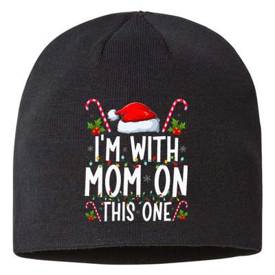 I Don't Do Matching Christmas Outfits I'm With Mom On This Sustainable Beanie