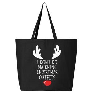 I Dont Do Matching Christmas Outfits But I Do Couple Xmas 25L Jumbo Tote